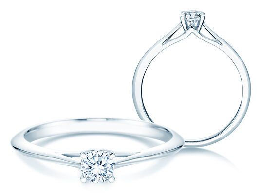 Bague de fiançailles Heaven 4